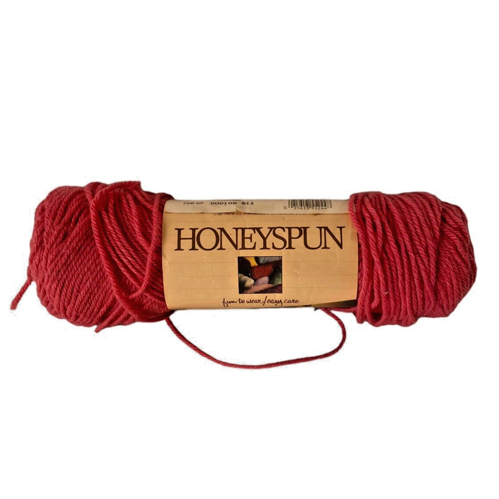 Caron Honeyspun Acrylic/Dacron Yarn Full Skein Worsted 4 Ply Rosewood #5244